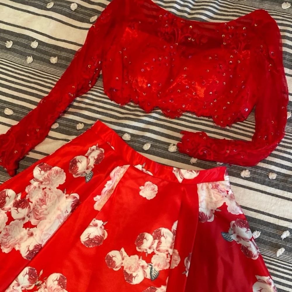 Two-piece dress